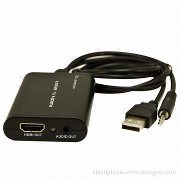 USB to HDMI Adapter, 1,920x1,080p